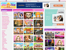 Tablet Screenshot of en.jeu-fille.net